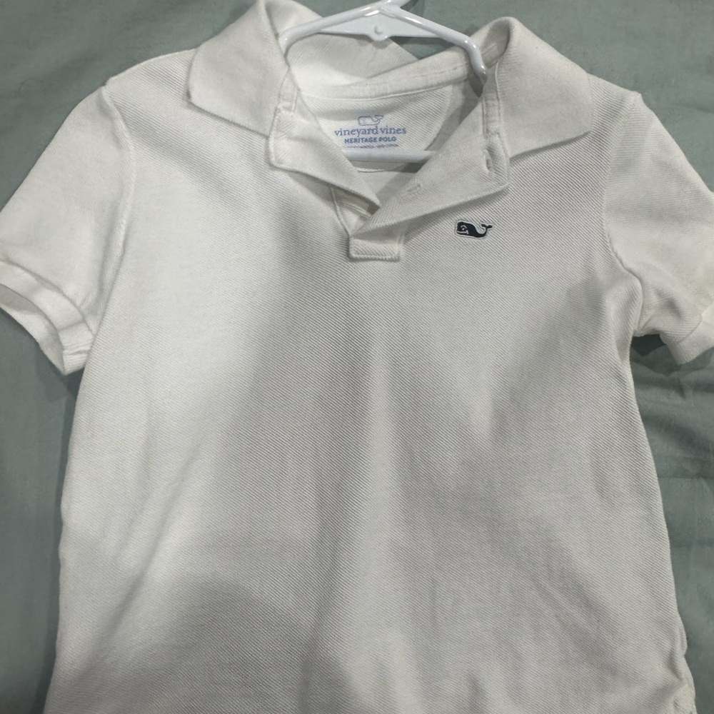 Vineyard Vines Kids white  Polo Shirt